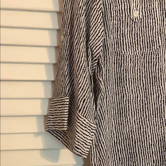 FDJ Button Down Blouse - Picture 5 of 6